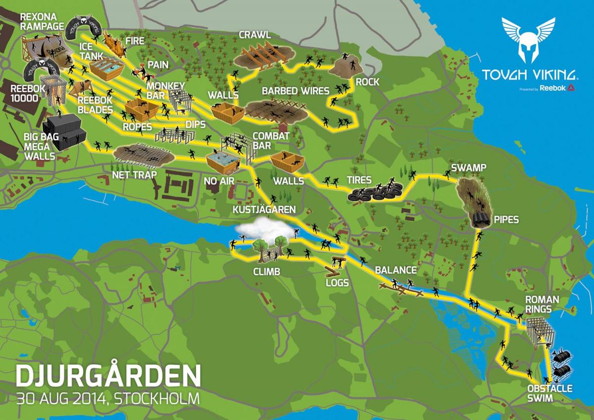 térkép djurgården