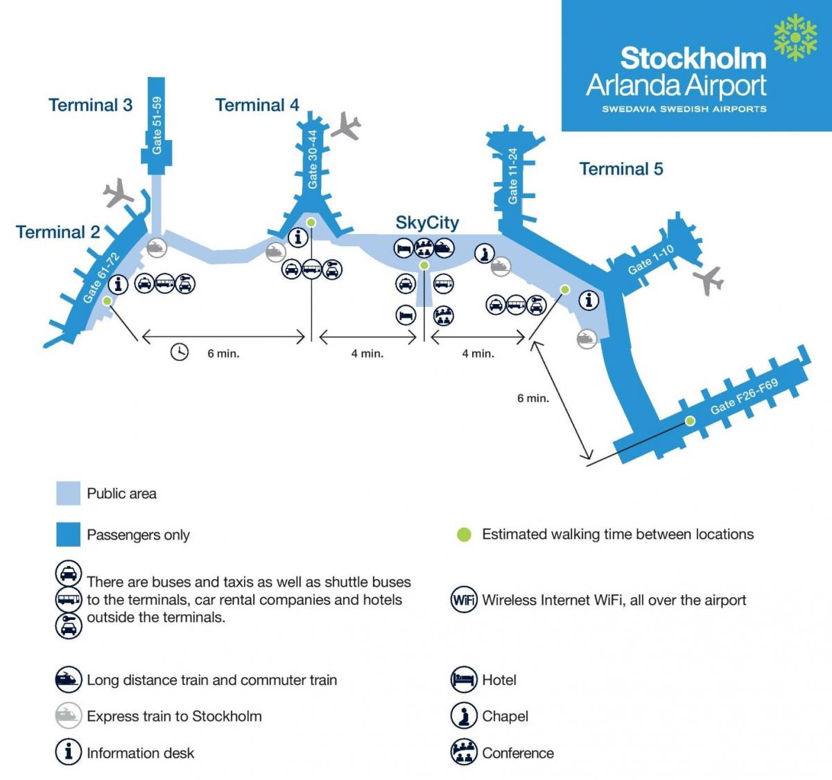 Stockholm arlanda térkép