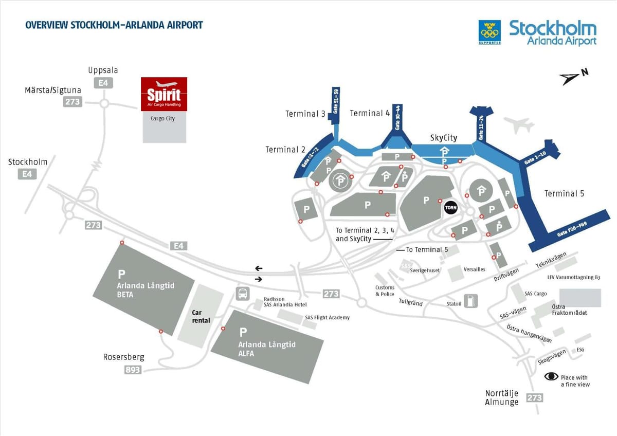 térkép arlanda