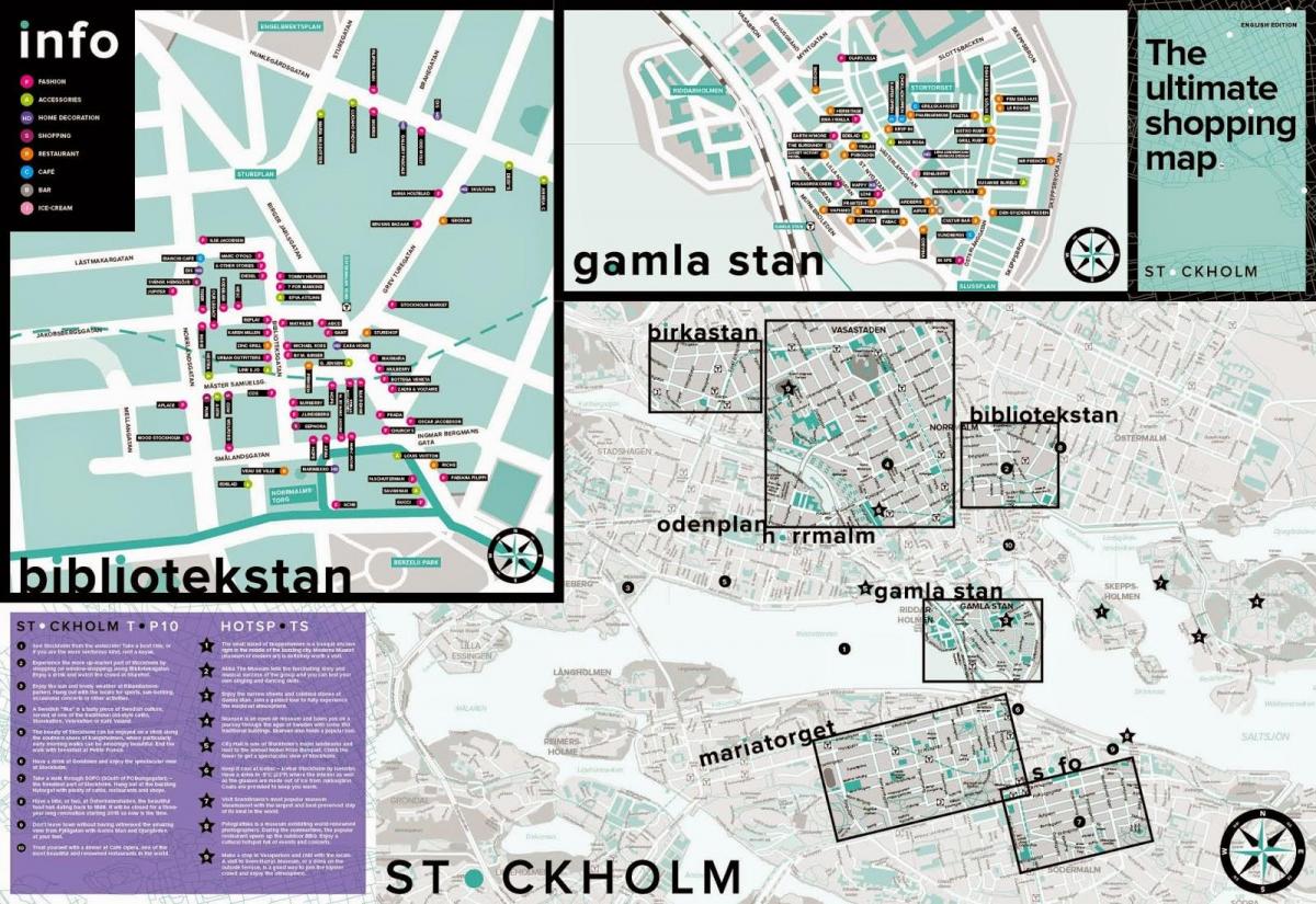 térkép Stockholm vásárlás