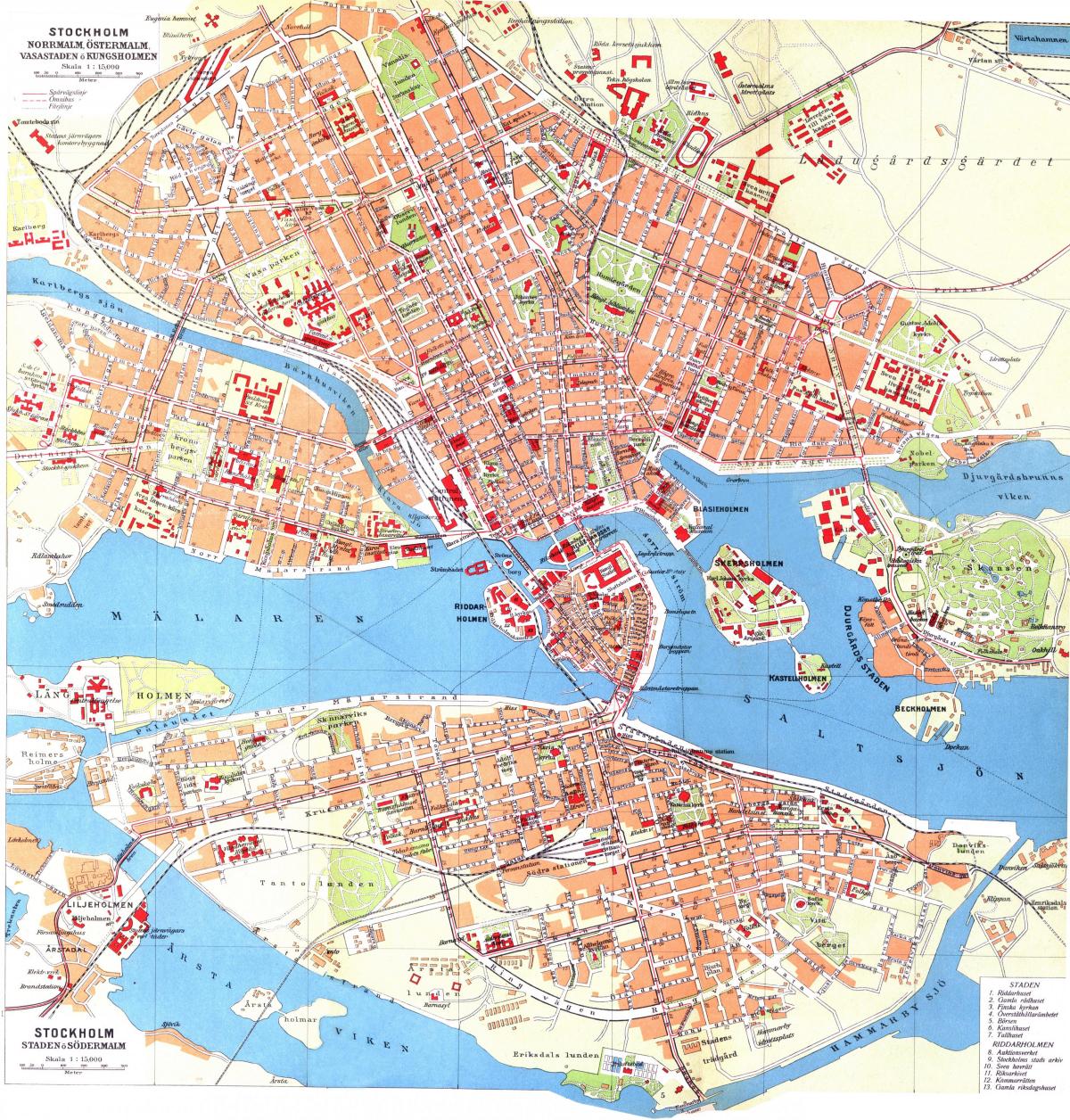 térkép Stockholm kungsholmen