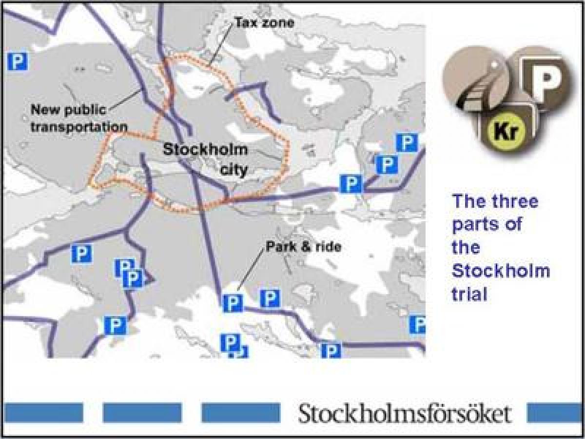térkép Stockholm parkoló