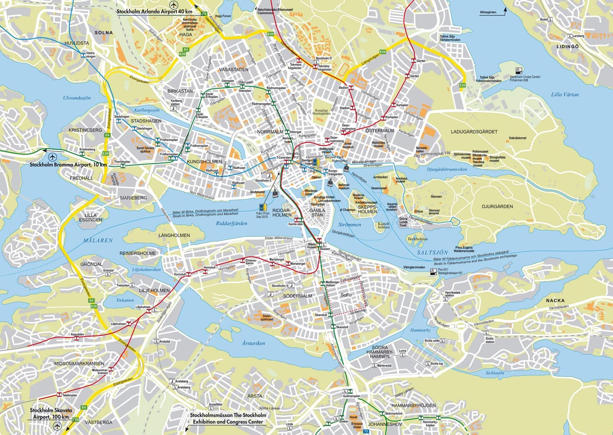 térkép Stockholmi utca