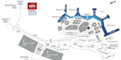 Térkép arlanda