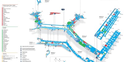 Stockholm repülőtéri terminál 5 térkép