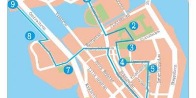 Stockholm gamla stan térkép