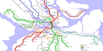 Térkép pendeltåg térkép Stockholm