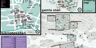 Térkép Stockholm vásárlás