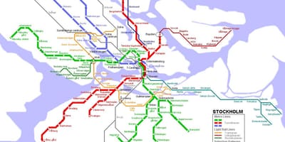 Cső térkép Stockholm