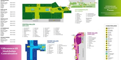 Stockholm pályaudvar térkép