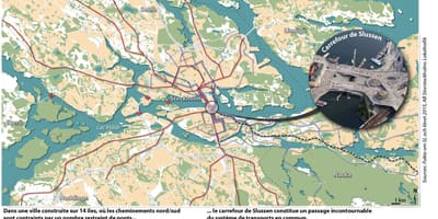 Térkép Stockholm slussen