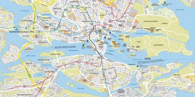 Térkép Stockholmi utca